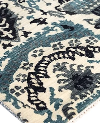 Adorn Hand Woven Rugs Indian Ooak M6179 8'1''x10'1'' Area Rug
