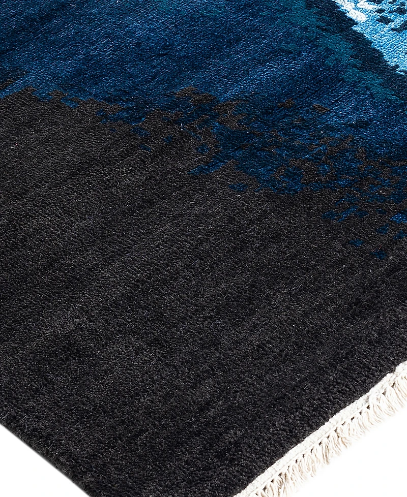 Adorn Hand Woven Rugs Indian Ooak M7146 9'2''x12'1'' Area Rug