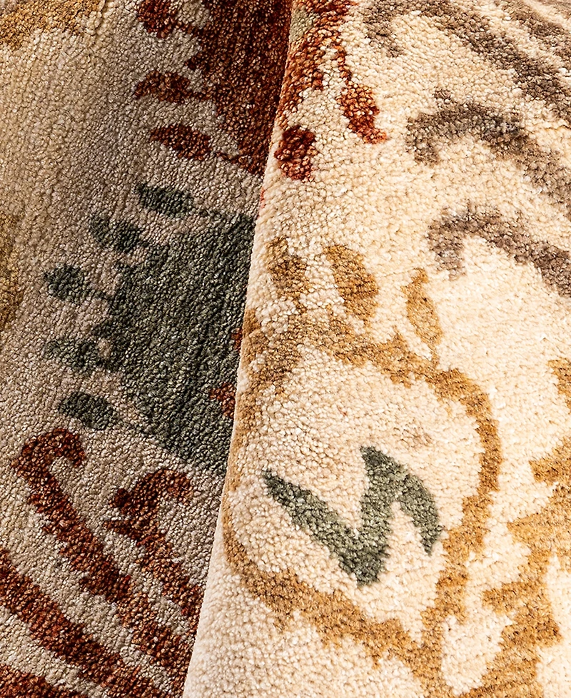 Adorn Hand Woven Rugs Indian Ooak M5942 7'10''x10'1'' Area Rug