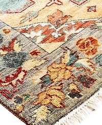 Adorn Hand Woven Rugs Indian Ooak M5944 8'2''x10'2'' Area Rug