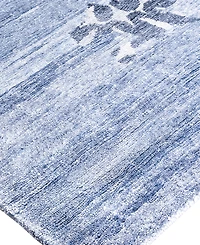 Adorn Hand Woven Rugs Indian Ooak M6612 9'1''x11'10'' Area Rug