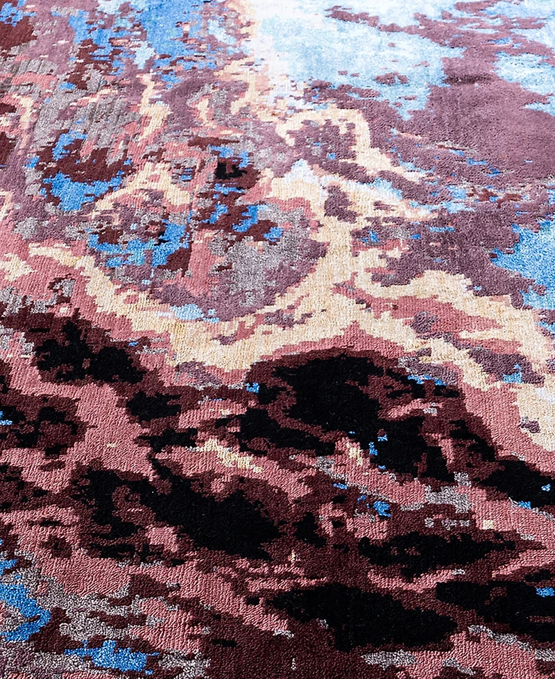 Adorn Hand Woven Rugs Indian Ooak M7218 9'2''x12'3'' Area Rug