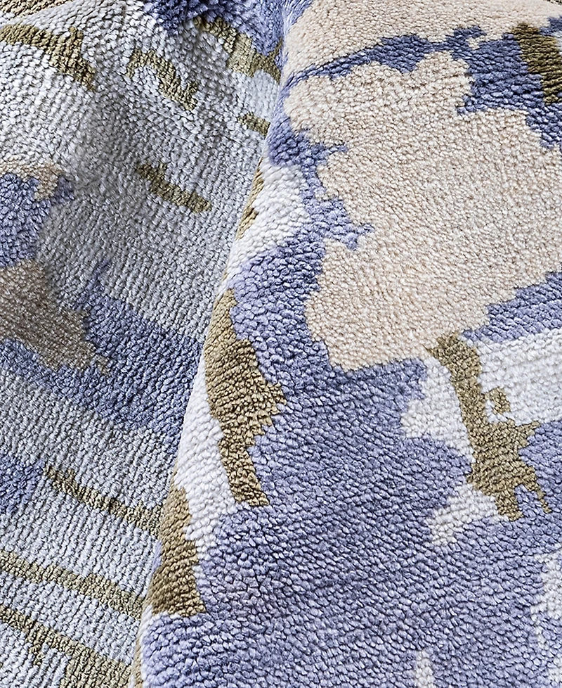 Adorn Hand Woven Rugs Indian Ooak M7487 9'3''x11'10'' Area Rug