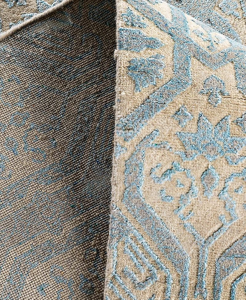 Adorn Hand Woven Rugs Indian Ooak M7406 8'1''x10'2'' Area Rug