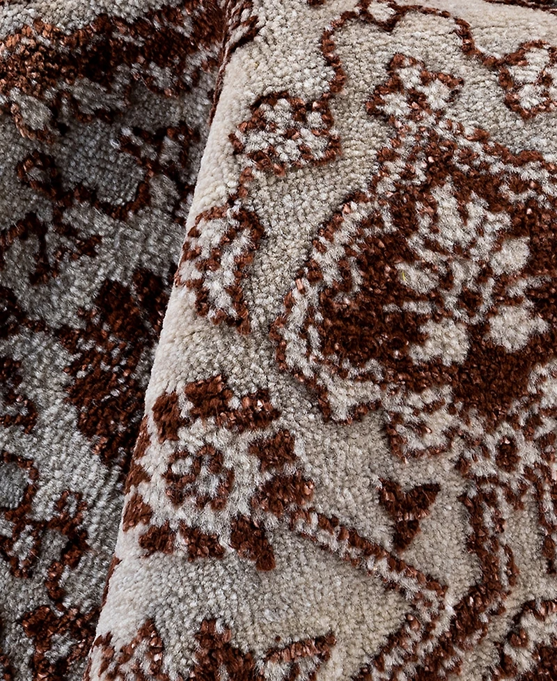 Adorn Hand Woven Rugs Indian Ooak M6957 8'x10' Area Rug