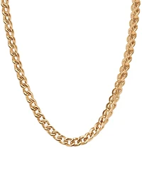Rhona Sutton Gold Stainless Steel Box Chain Necklace