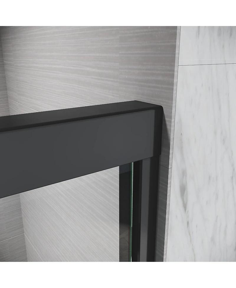 Streamdale Sliding Shower Doors Safe & Smooth, 56-60"W x 72"H, Adjustable