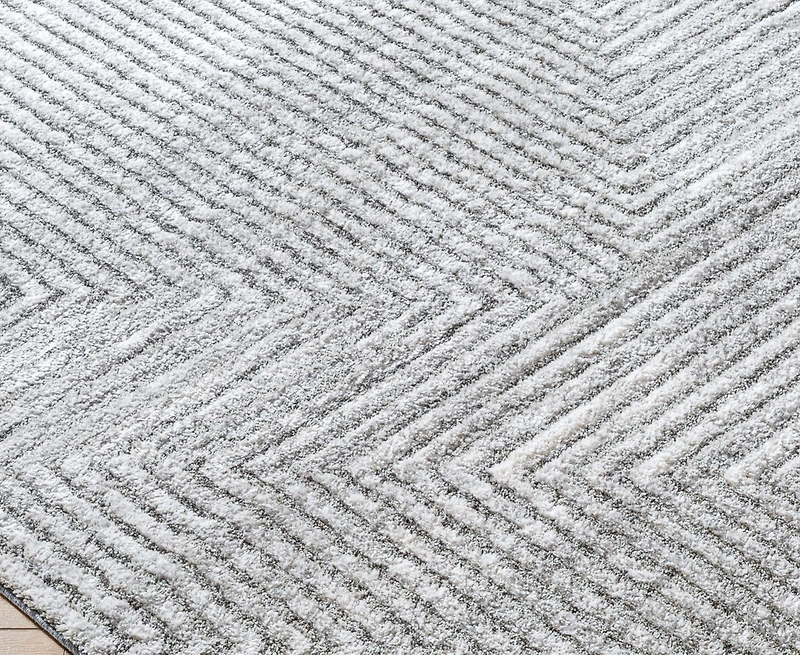 Livabliss Delight Shag Del-2309 5'3"x7' Area Rug