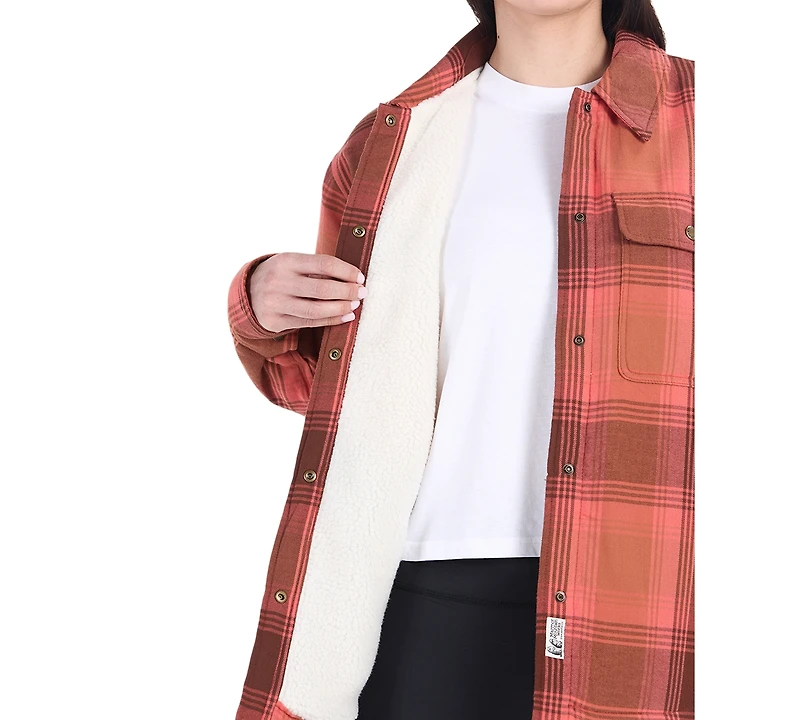 Marmot Women's Ridgefield Sherpa Lined Flannel Coat