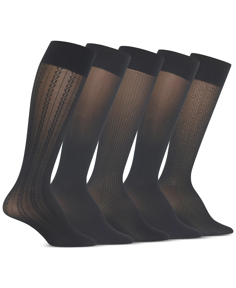 Lauren Ralph 5-Pk. 400N Dress Trouser Socks