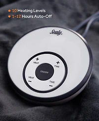 Sealy Heated Flannel Blanket
