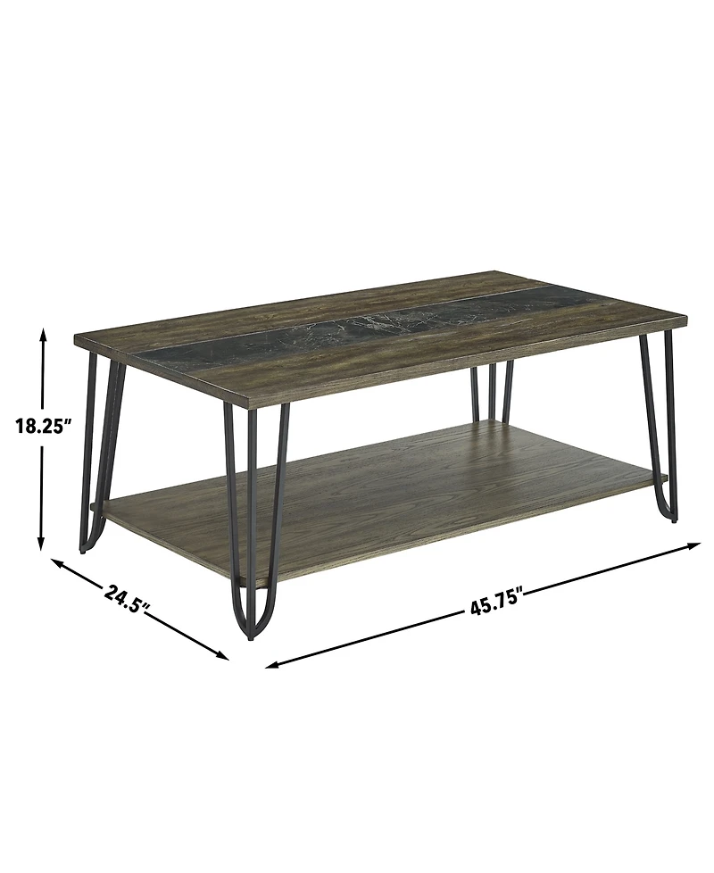 Harper 18.25" Wood Cocktail Table