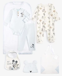 Disney Baby Boys 7-Pc. Mickey Mouse Sleep-n-Play Gift Set