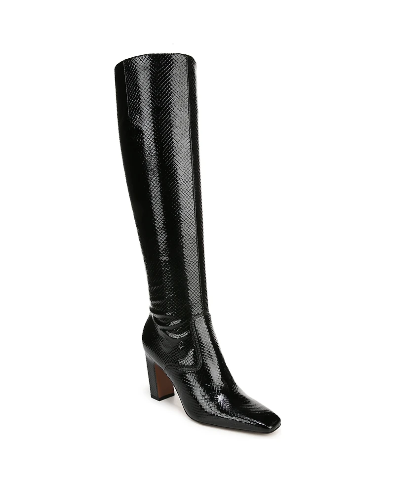 Franco Sarto Women's Bowman Square Toe Knee High Dress Boots