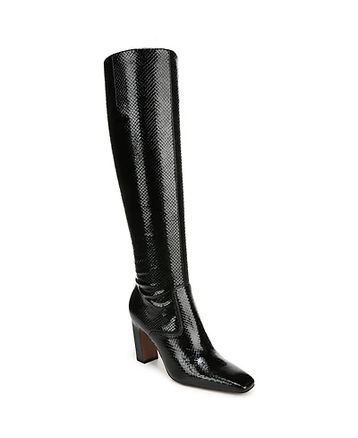 Franco Sarto Women's Bowman Square Toe Knee High Dress Boots