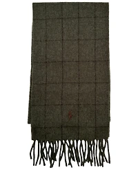 Polo Ralph Lauren Men's Reversible Windowpane Scarf