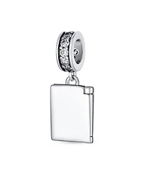 Bling Jewelry Multi Color Ice Cream Cone Charm Bead Two Tone 14K Gold Plated .925 Sterling Silver Fits European Bracelet