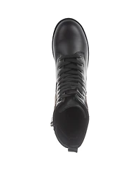 Vince Camuto Little and Big Girls Rhinestone Panel Lace Up Boot