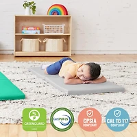 SoftZone ECR4Kids Folding Rainbow Rest Mats, Assorted, 5-Piece