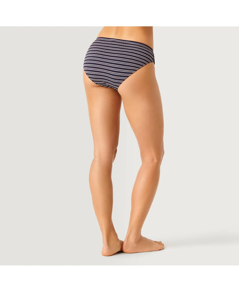 Free Country Women's Popcorn Stripe Bikini Bottoms