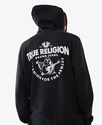 True Religion Men's Core Zip-Front Logo Hoodie