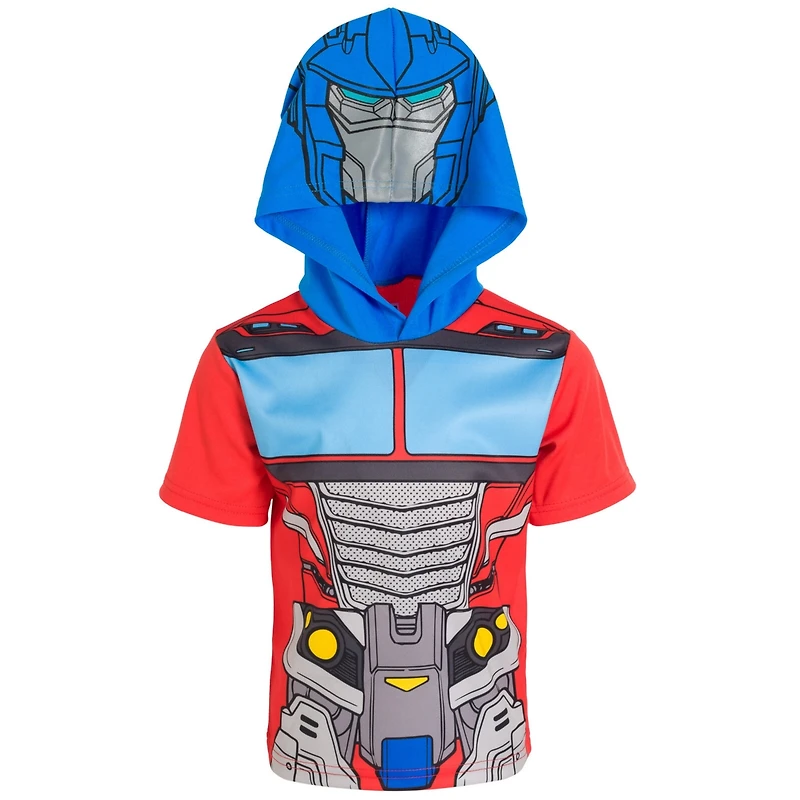 Transformers Toddler Boys Athletic Pullover T-Shirt Mesh Shorts Outfit Set