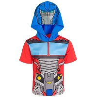 Transformers Toddler Boys Athletic Pullover T-Shirt Mesh Shorts Outfit Set