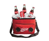 Coca-Cola Insulated Thermal Cooler Bluetooth Speaker Bag