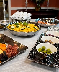 Certified International Silver Coast Serving Bowl