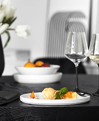 Villeroy & Boch La Boule White 7-Piece Dinnerware Set, Service for 2