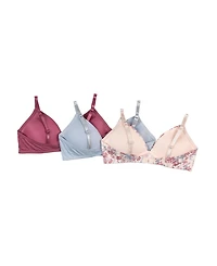 Tahari Girls Molded Wireless Training Bra 3-Pack