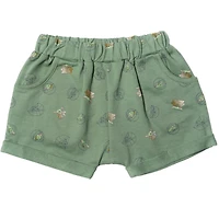 Star Wars Little Boys The Mandalorian T-Shirt and French Terry Shorts Outfit Set