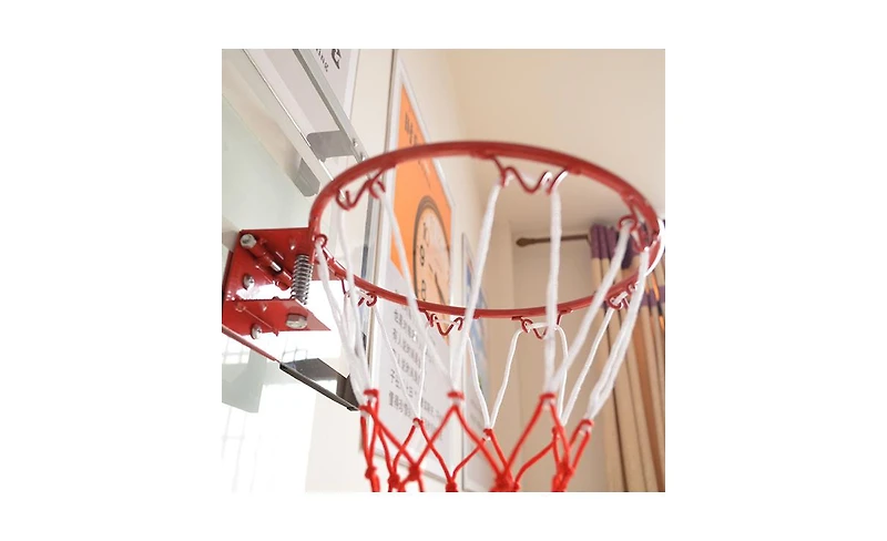 Slickblue Kid's Wall-Mount Clear Basketball Backboard