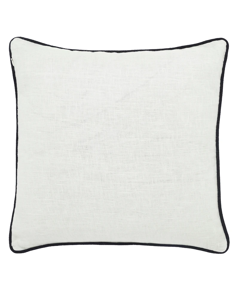 Ihi Home Linen Stripe Pillow