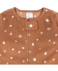 Gerber Baby Girls Microfleece Long Sleeve Wearable Blanket Sleeper
