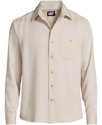 Lands' End Men's Relaxed Twill Shirt