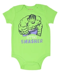 Avengers Baby Boys 3 Pack Bodysuits