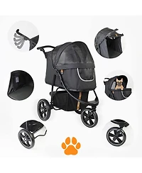 My Duque: Pet 3 Wheel Stroller