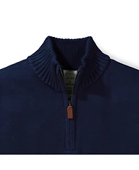 Hope & Henry Men's Half Zip Pullover Sweater