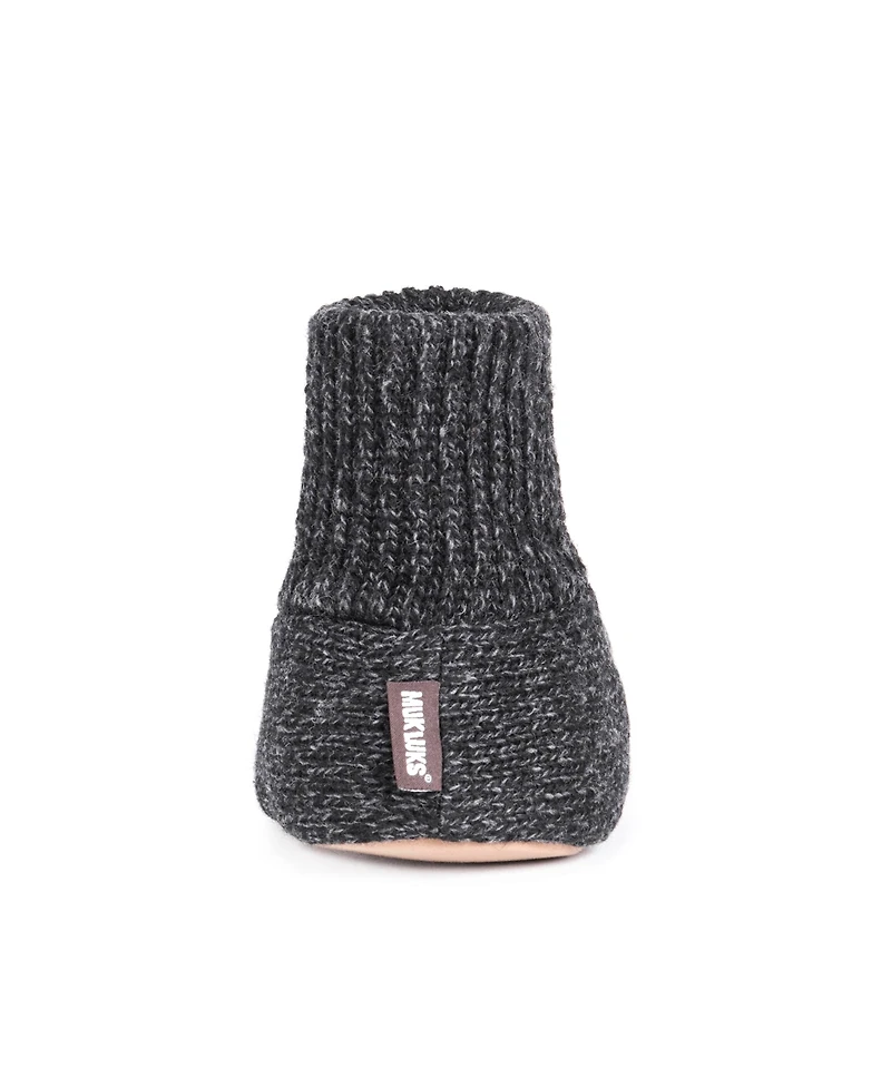 Muk Luks Men's Morty Ragg Wool Slippers