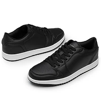 Alpine Swiss Men's Nate Fashion Sneakers Casual Low Top Comfortable Tennis Shoes