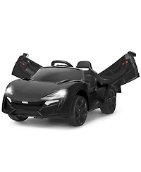 12V Kids Ride On Car 2.4G Rc Electric Vehicle w/ Lights MP3 Openable Doors