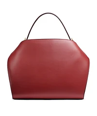 Donna Karan New York Plandome Chain Top Handle Leather Satchel