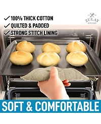 1-Pack Pot Holders for Kitchen Heat Resistant Cotton