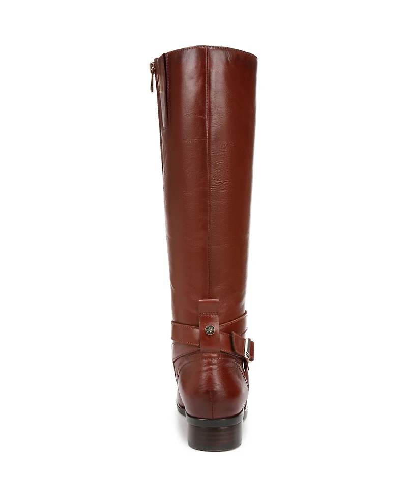 Naturalizer Women's Rena 2 Extra Wide Calf Knee High Block Heel Riding Boots