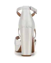 Naturalizer Women's Melody Platform Peep Toe Dress Sandals