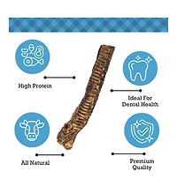 Country Living 12-Inch Beef Trachea Dog Treats