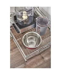 Rev-a-Shelf Kitchen Cabinet Pullout Shelf Organizer, 24 x 22 In, 5WB1-2422CR-1