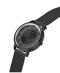 Guess Men's Analog Black Mesh Watch 40mm