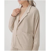 Pact Women's Organic Cotton Airplane Relaxed Blazer